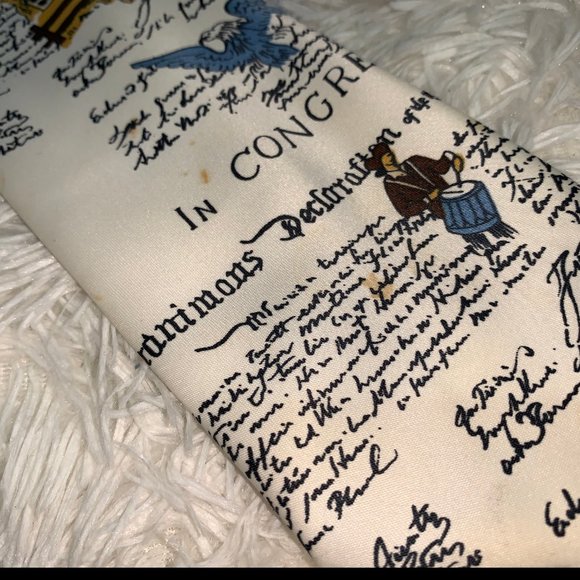 Declaration of Independence Tie - Picture 3 of 3